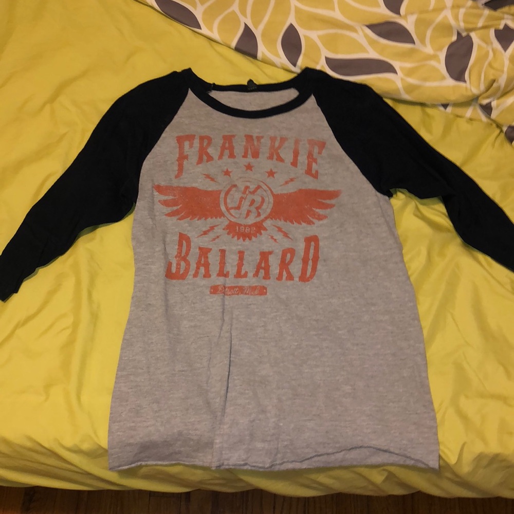 3 Quarter length band tee